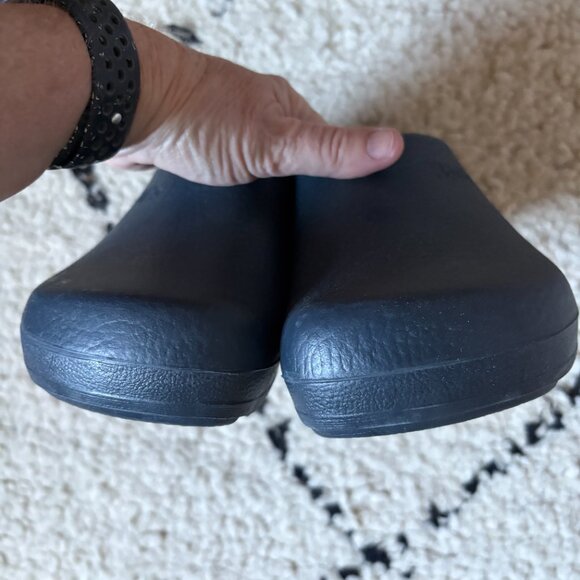 Birkenstock Profi-Birkis navy blue clogs gardening nursing restaurant size 38 - Picture 3 of 9